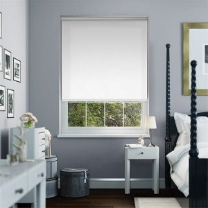 prism pure white 50 roller blind 1